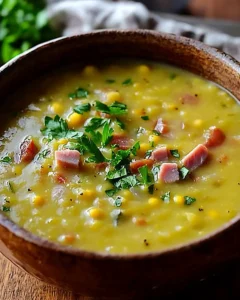 Split Pea Soup with Ham First Image First Image