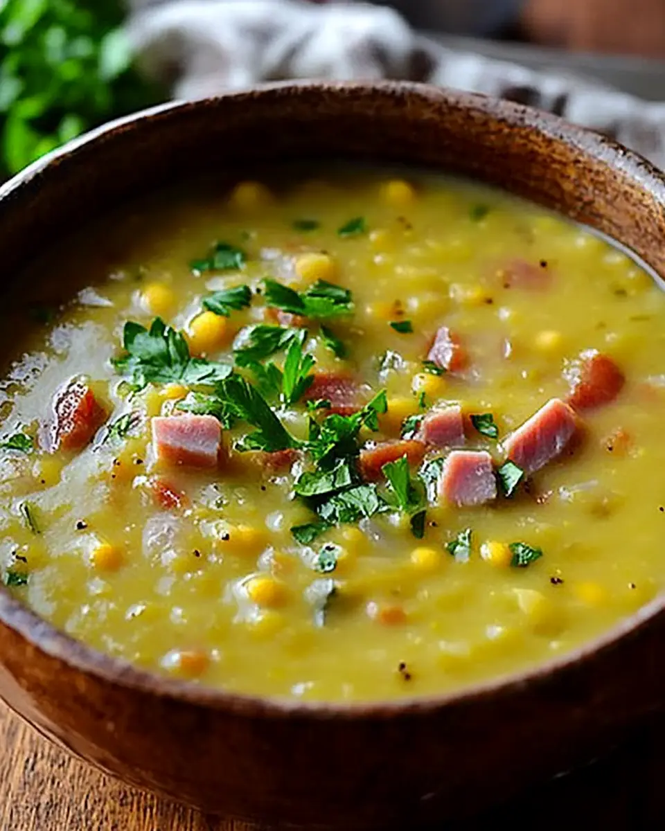 Erbsensuppe mit Schinken: Ultimate Comfort in Every Spoonful