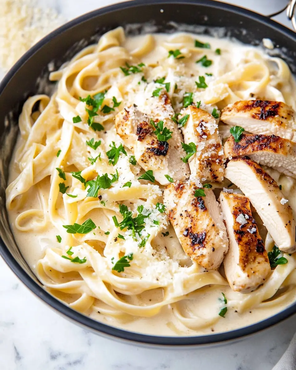One-Pot Chicken Alfredo