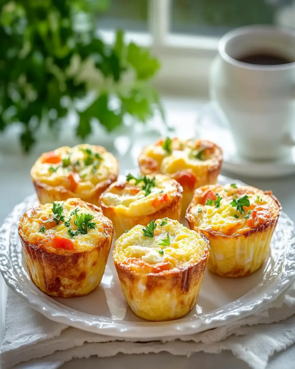 Muffins de Huevo Desayuno