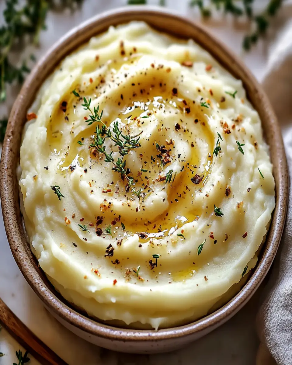 ketodiat 7 Puré de Patatas con Ajo Asado y Crema Irresistible